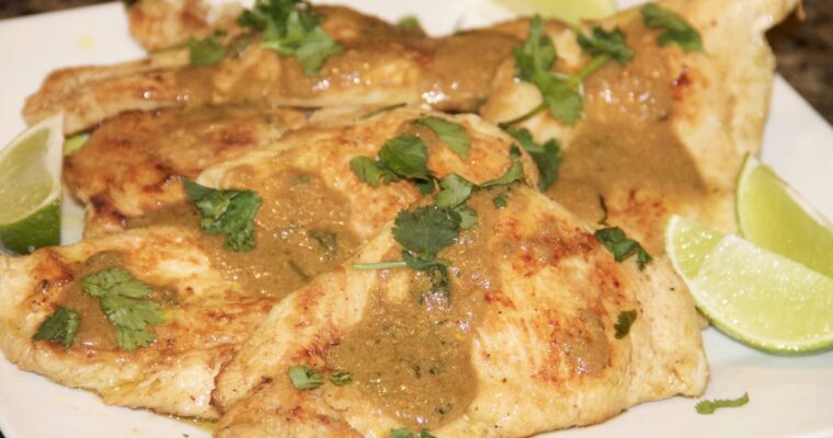 LIME AND COCONUT CHICKEN