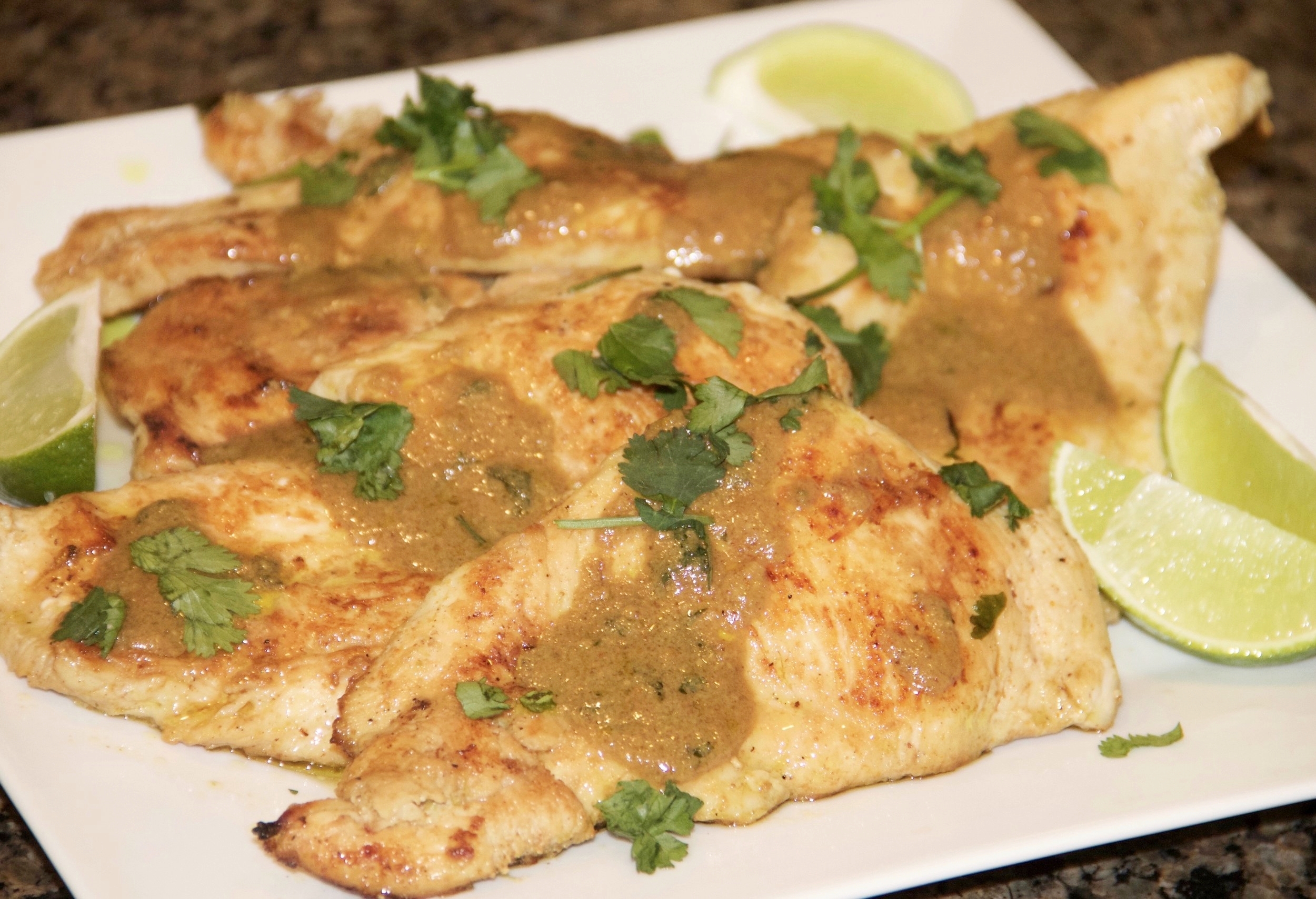 LIME AND COCONUT CHICKEN