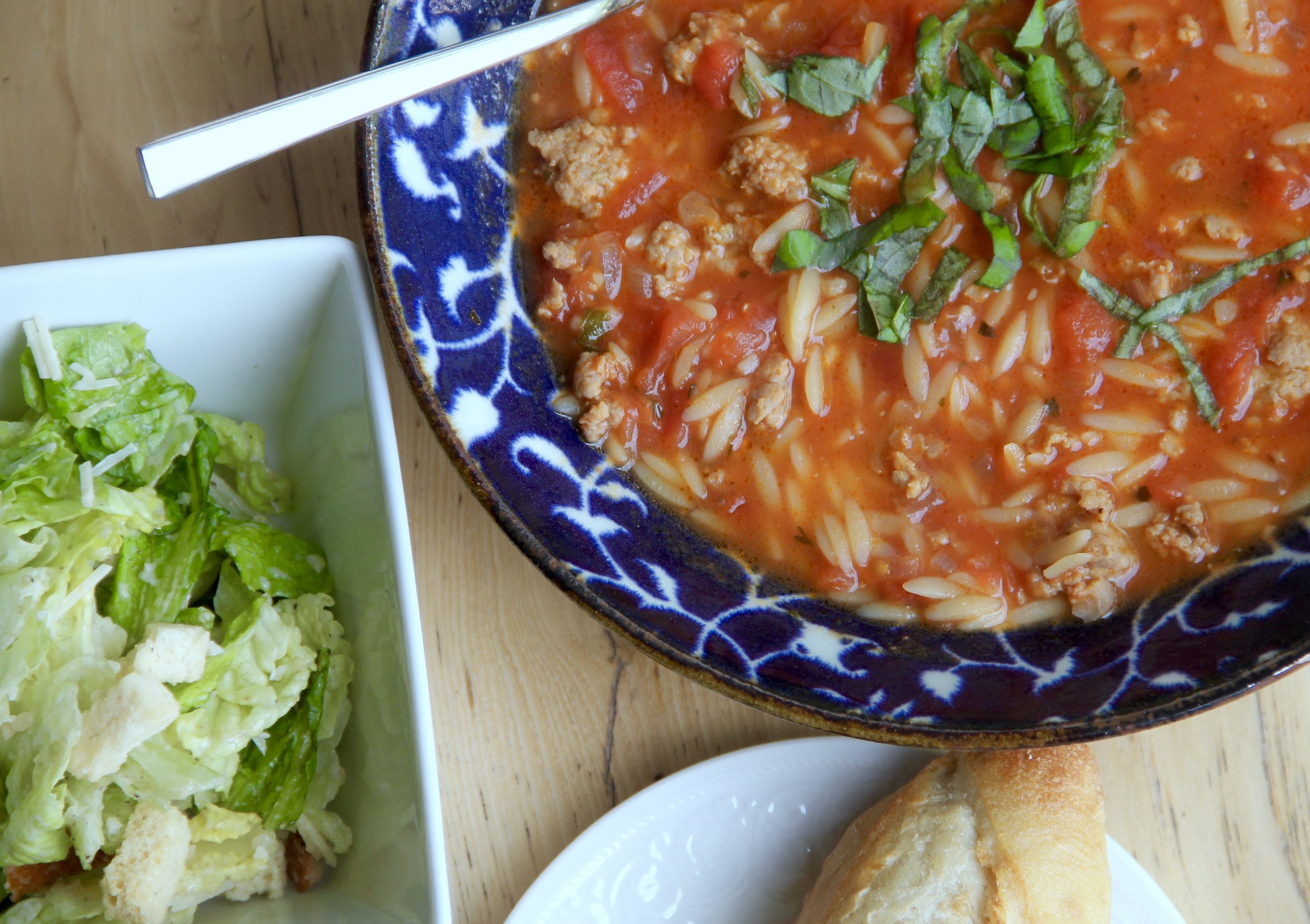 MOM’S ITALIAN SAUSAGE SOUP