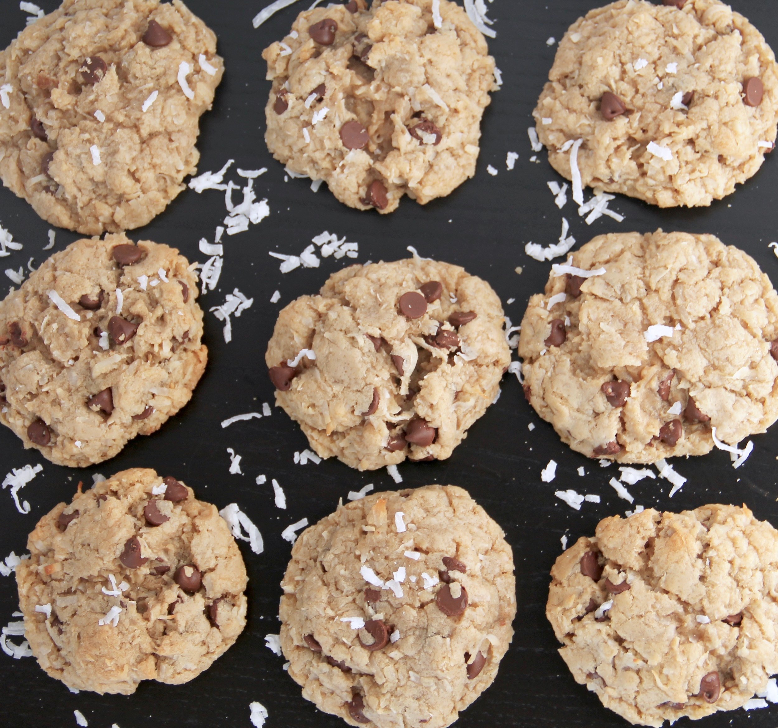 AMAZING COCONUT CHOCOLATE CHUNK COOKIES