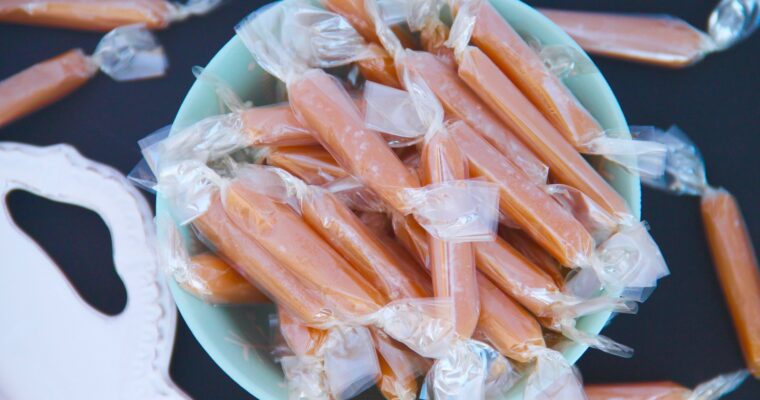 4-INGREDIENT CHEWY CARAMELS