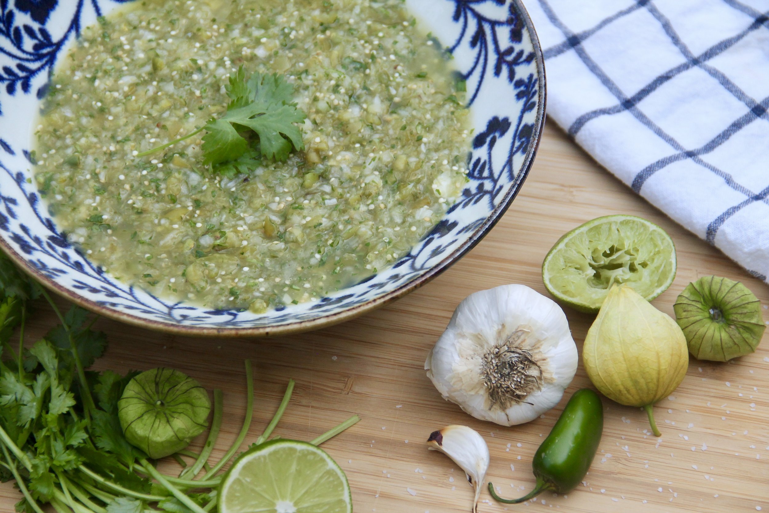 ROASTED TOMATILLO SALSA