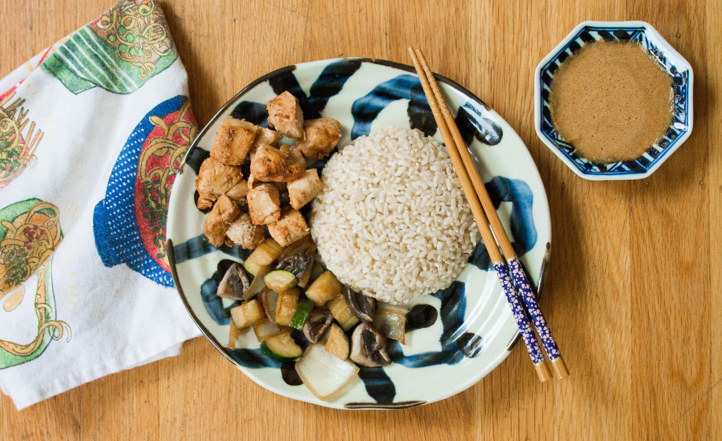 HIBACHI CHICKEN & VEGETABLES