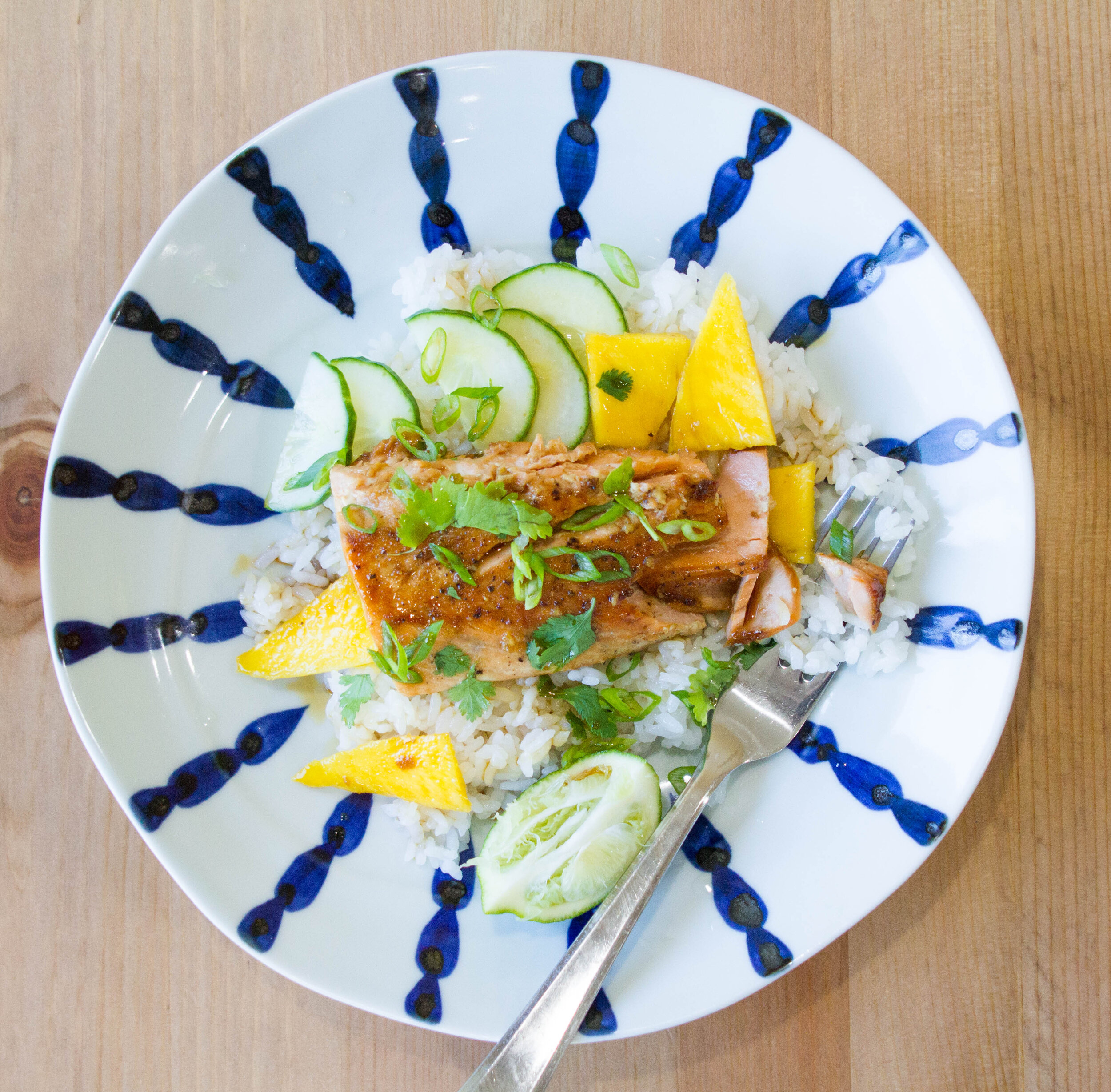 SALMON SUSHI BOWLS