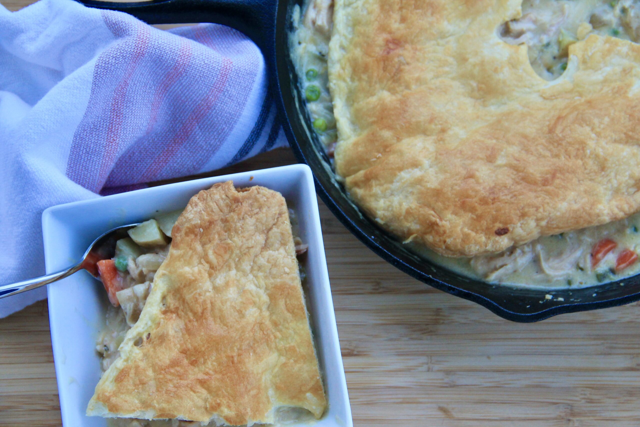 CLARK’S FAMOUS CHICKEN POT PIE