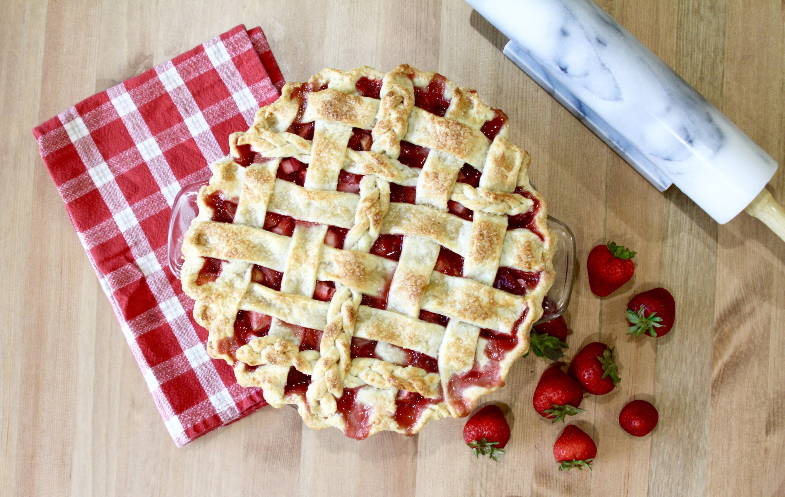 Strawberry-Rhubarb Pie