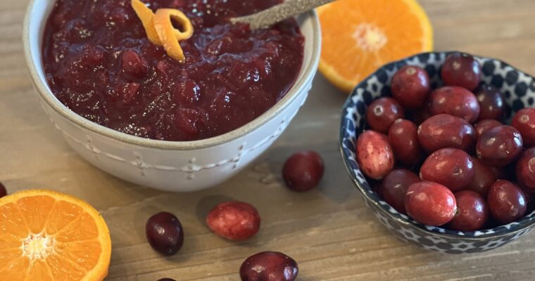 Easy Homemade Cranberry Sauce